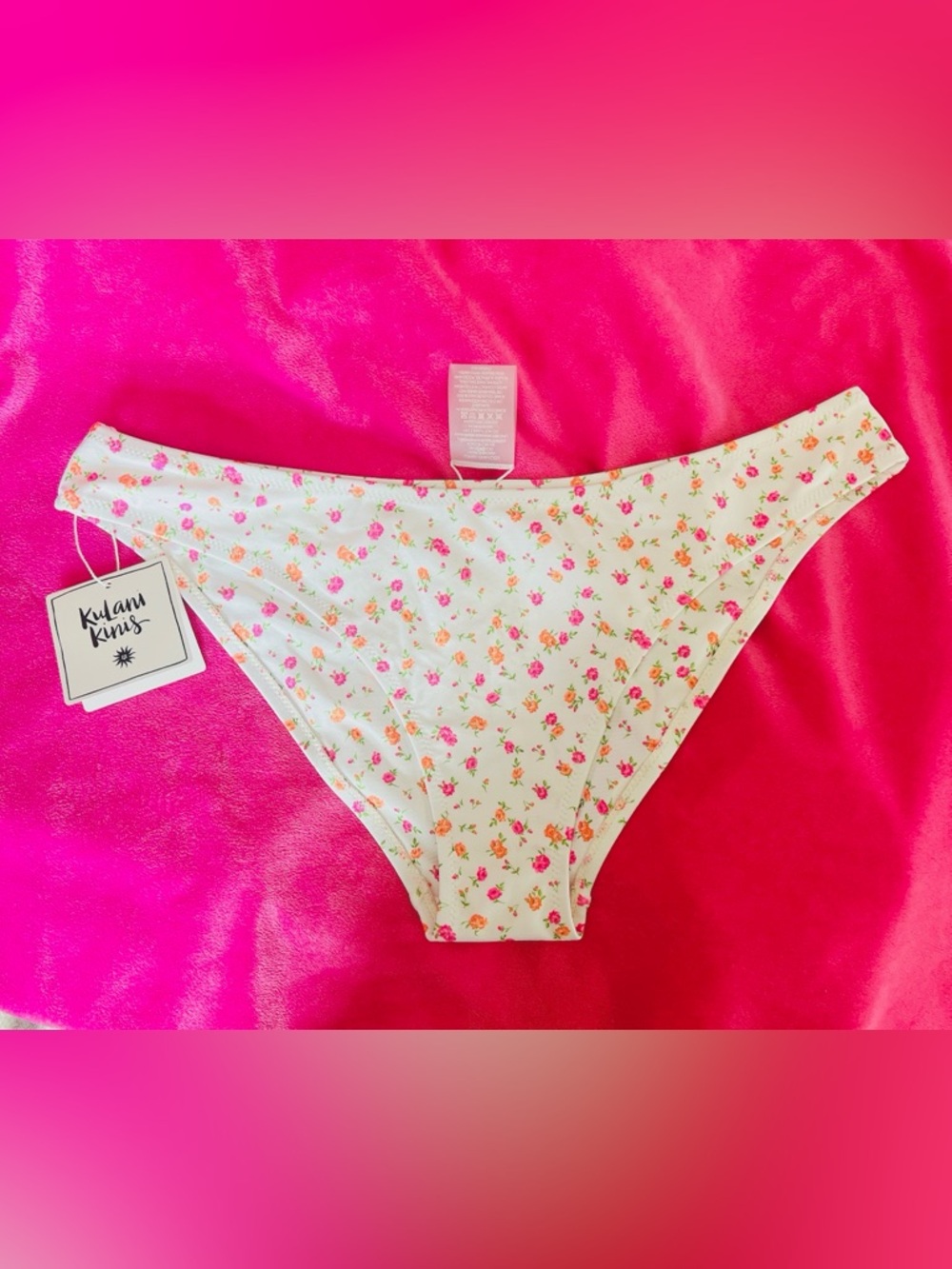 Kulani Kini bikini bottoms In Rosie, XL BNWT
